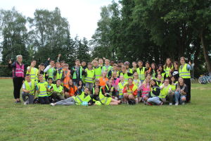 Examenkoorts op de fiets in Beringen