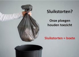 Sluikstorten? Onze politieploegen houden toezicht!